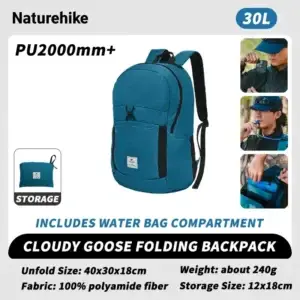 Silicone Folding Backpack