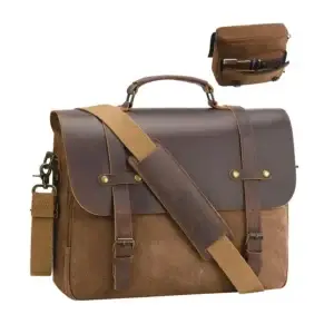 Messenger Bag Waxed Canvas